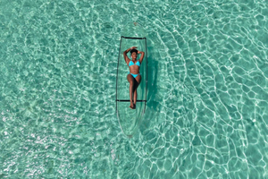 La Digue: Anse Source d'Argent Transparent Kayak Tour