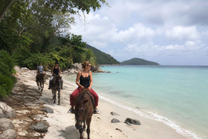 Private Jungle and Beach Horse Riding Tour