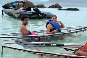 VISIT La Digue Island Taxi Boat Transfer & Free Bicycle!