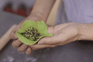Praktisk workshop i vegetardumplings (1 time)