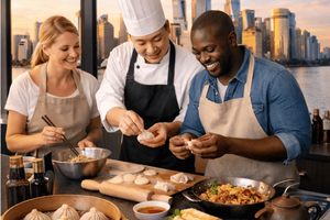 Food-Making Class and M50 Art District Tour