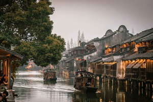 Wuzhen-Tagestour mit nächtlicher Tour (kleine Gruppe, englischsprachig)