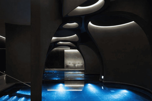 Immersives 3D-Western-Dinner & Heiße Quelle & Spa