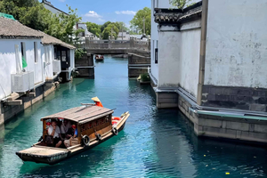 Shanghai: Private Tour durch die Wasserstadt Zhujiajiao mit Bootsfahrt