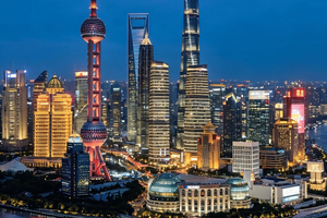 Yu Garden + Bund + natteudsigt fra Shanghai Tower