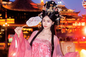 Szanghaj: sesja zdjęciowa w ogrodzie Yuyuan w qipao i hanfu