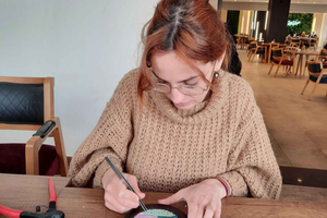 Amman: Mosaikkunstworkshop med kaffe og te