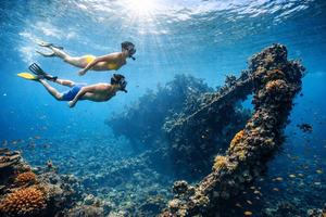 Bali: Tulamben Shipwreck Snorkeling & Water Palace Tour