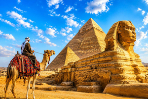 Cairo: Pyramids & Great Sphinx Private Tour with Camel Ride