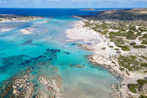 Chania: Elafonisi Beach Day Trip, Honey Taste & Elos Village