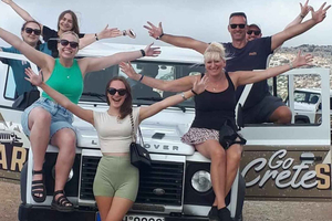 Crete: Lasithi Plateau Zeus Cave Guided Jeep Safari Tour