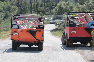 Didim: Jeep Safari with Lunch, Water Fights, and Swim