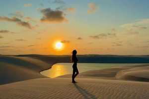 Doha: Inland Sea Desert Safari with Sunset & Sunrise Views