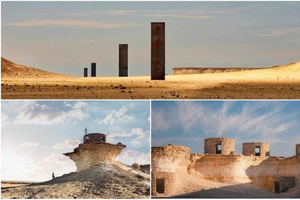 Doha: Richard Serra Sculpture, Zekreet and West Coast Tour