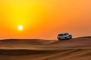 Doha: Sunrise or Sunset Desert Safari with Pickup & Drop off