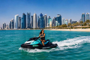 Doha: Niezapomniana wycieczka na skuterze wodnym z widokami na panoramę
