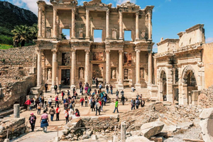 From Marmaris: Ephesus and House of Virgin Mary Guided Tour
