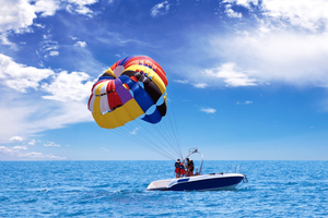 From Sharm El-Sheikh: Sharm El-Maya Parasailing Adventure