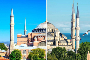 Ticket ohne Anstehen für die Hagia Sophia & Audioguide für die Blaue Moschee