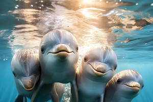 Hurghada: 6-Island Speedboat, Dolphin watching & Snorkeling