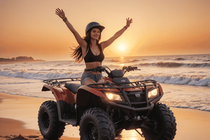 Hurghada: pustynne safari quadem, jazda na wielbłądzie z opcją GoPro