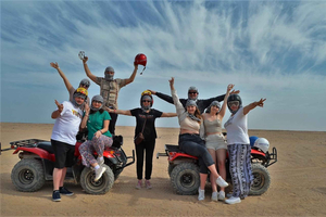 Hurghada : safari dans le désert en quad, buggy et dîner-spectacle