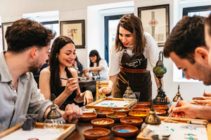 Istanbul:Original Turkish Mosaic Lamp Workshop w/ Snacks