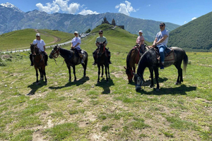 Kazbegi: Horseback Ride to Gergeti Church (Iconic Views)