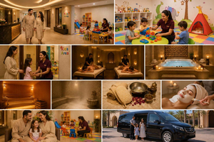 Kids Room, Massage & Hammam Experience