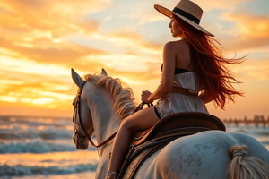 Marsa Alam: Sunset Horseback with Dinner, Show & Stargazing