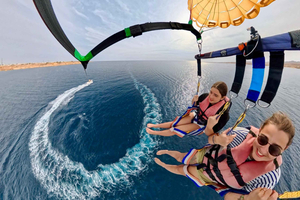 Parasailing and Water Ride Combo