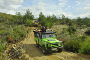 Side: Jeep Safari, Quad Ride, & Green Lake Boat Tour