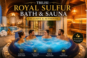 Tbilisi Royal Sulfur Bath & Sauna | EXCLUSIVE | Adults Only