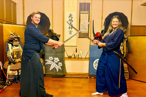 Tokyo Shinagawa Samurai Experience at a Temple (Kids Welcome