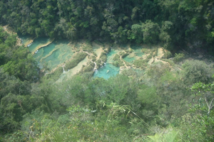 From Lanquin: Semuc Champey Park and Kanba Cave Guided Tour