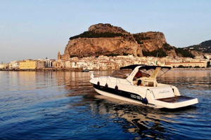 Almira Cefalù: Boat trip with aperitif, snorkeling, and caves