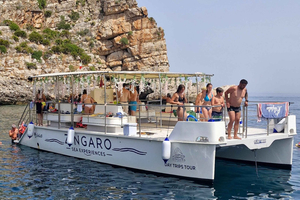 Castellammare del Golfo: wycieczka katamaranem po rezerwacie Zingaro i Scopello