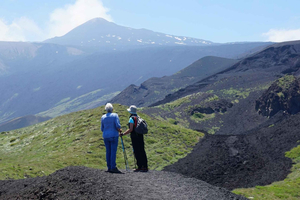 Catania: Mount Etna Morning Tour with Tasting and Lava Cave