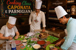 Catania: Vegetarian cooking lesson with caponata and Sicilian parmigiana