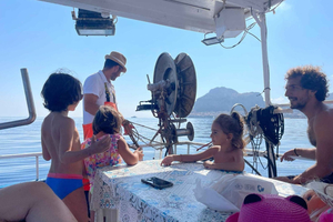 Cefalù: Fishing Boat Trip, Coastal Tour, Snorkeling, and Lunch on Board