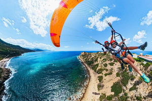 Cefalù: Tandem-paragliding-flyvning og GoPro13-video