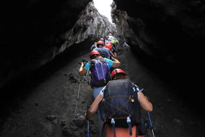 Mount Etna: 3,000-Meter (9,843-Foot) Trekking among Smoking Craters and Drone Video at the Summit Base
