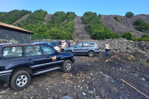 Mt. Etna: 4x4 Tour with Guided Hike among Craters and Lava Flows