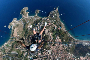 Paragliding Tandem Taormina + Video/Foto e GoPro + Acrobazia