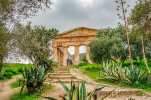 Heldagsutflukt fra Palermo til Segesta, Erice og saltpannene