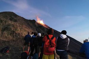 Stromboli: Solnedgangsturer ved Sciara del Fuoco