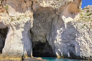 Siracusa: boottocht en panoramische tour in een riscò op het eiland Ortigia