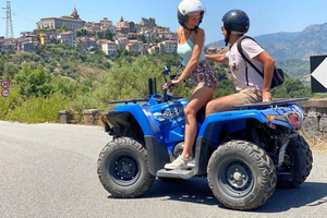 Transfer option - Quad tour in the Alcantara Natural Park