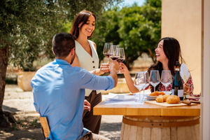 Vittoria: Brunch siciliano com 4 vinhos e passeio pelos vinhedos