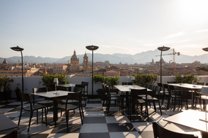 Seven Restaurant Rooftop Garden Palermo